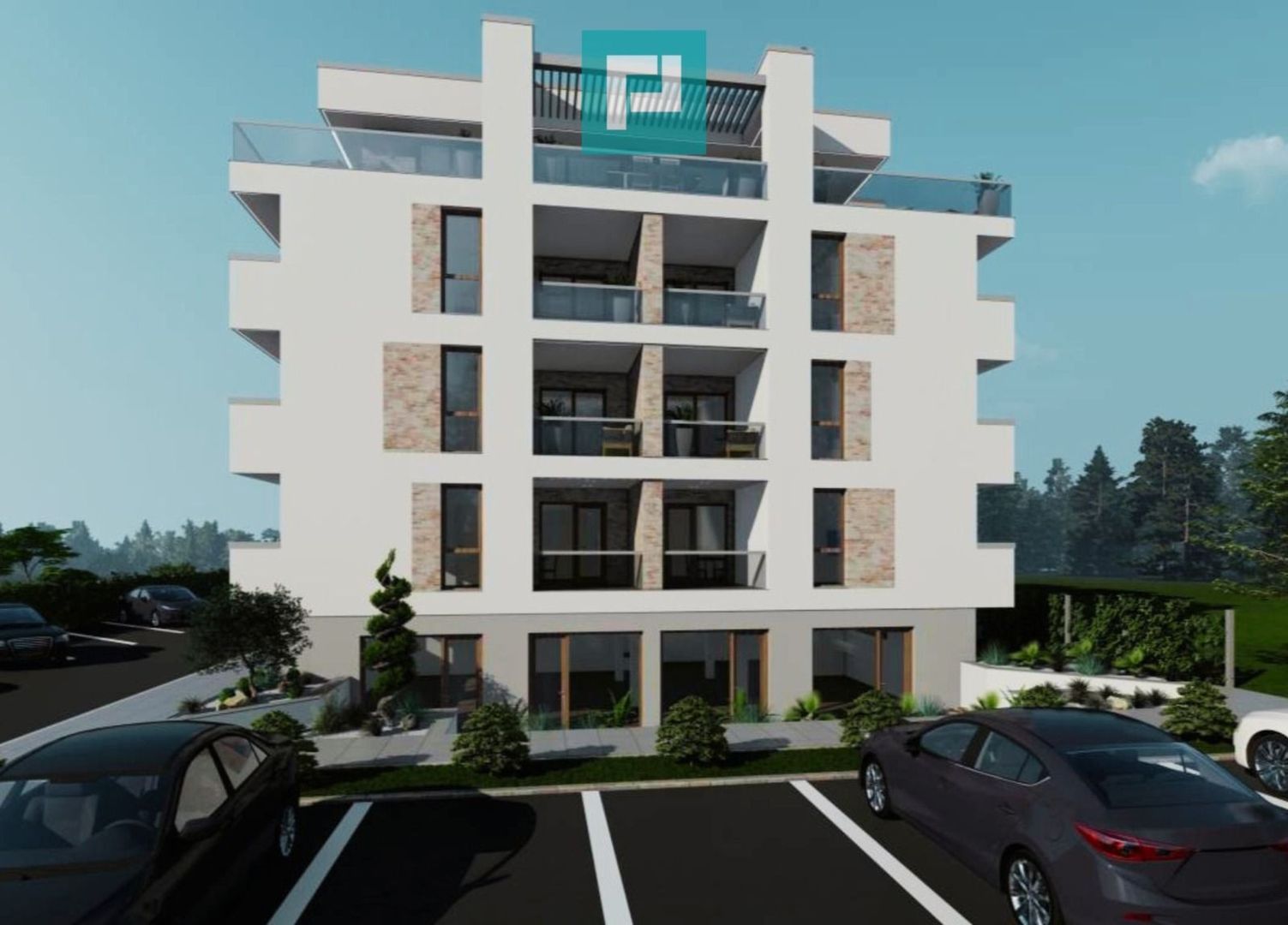 Teren 2209 mp Șântandrei cu proiect bloc - Poză 1