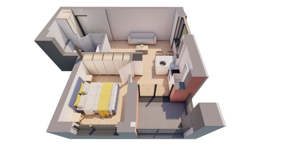 Apartament nou direct dezvoltator ARED RED9 CITY IMAR - Poză 6