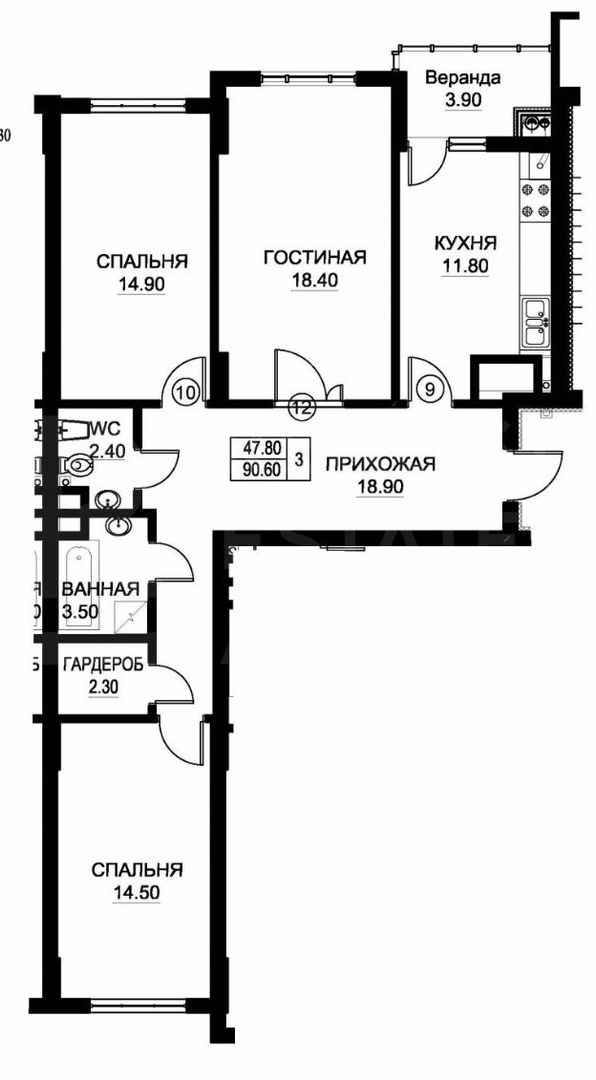 Vânzare, apartament, 2 camere, strada Vasile Lupu, Buiucani - Poză 1