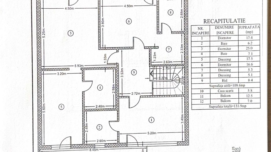 Vila Superba | Piscina | Fitness | 286mp Utili | Mobilata si utilata - Schiță 54