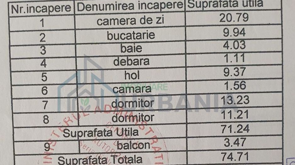 Apartament 3 camere, decomandat, în Letcani - Poză 2