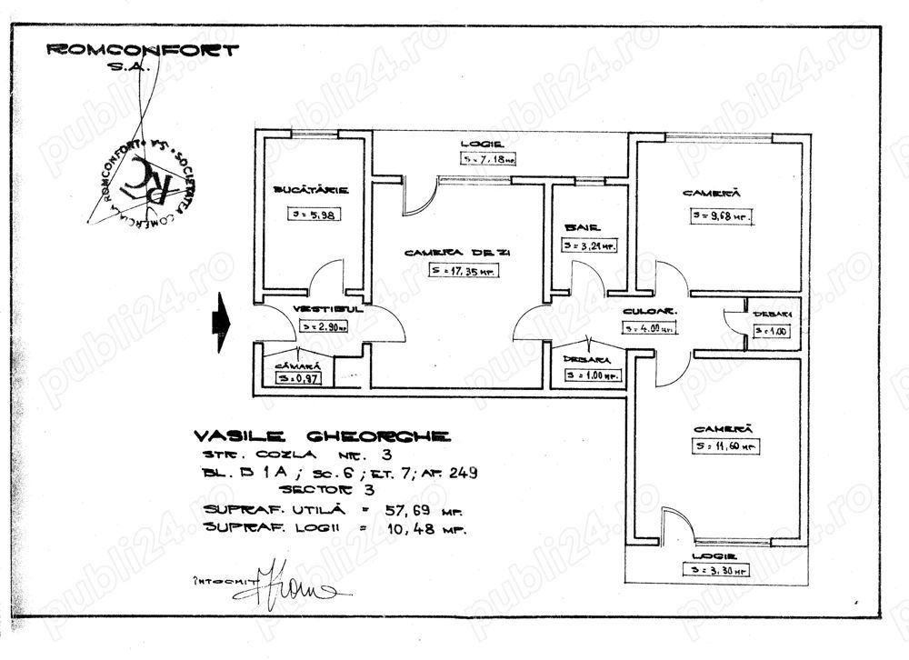 Apartament de inchiriat - Metrou Titan 3 camere | Parcare ADP - Poză 10