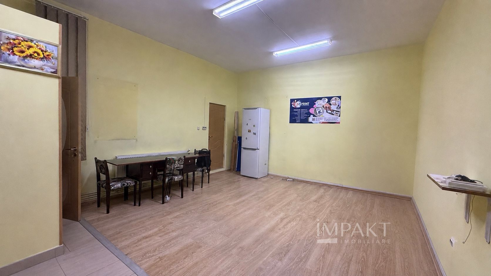 Apartament sau spatiu de birou 36mp pod si beci ultracentral - Poză 1
