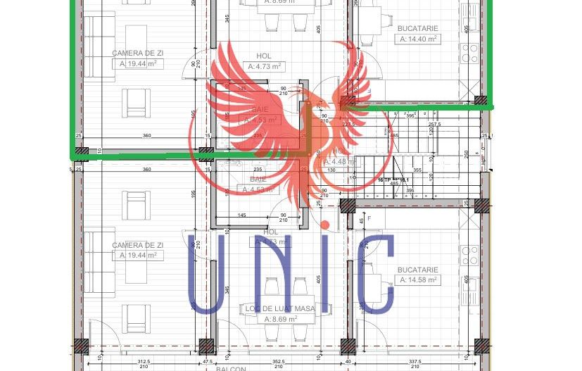 Apartament cu balcon, bloc nou Cornitoiu - Poză 1