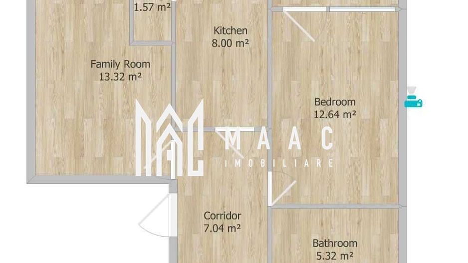 Apartament 2 camere | Etaj 2 | Decomandat | 51 MP | Ciresica - Poză 2