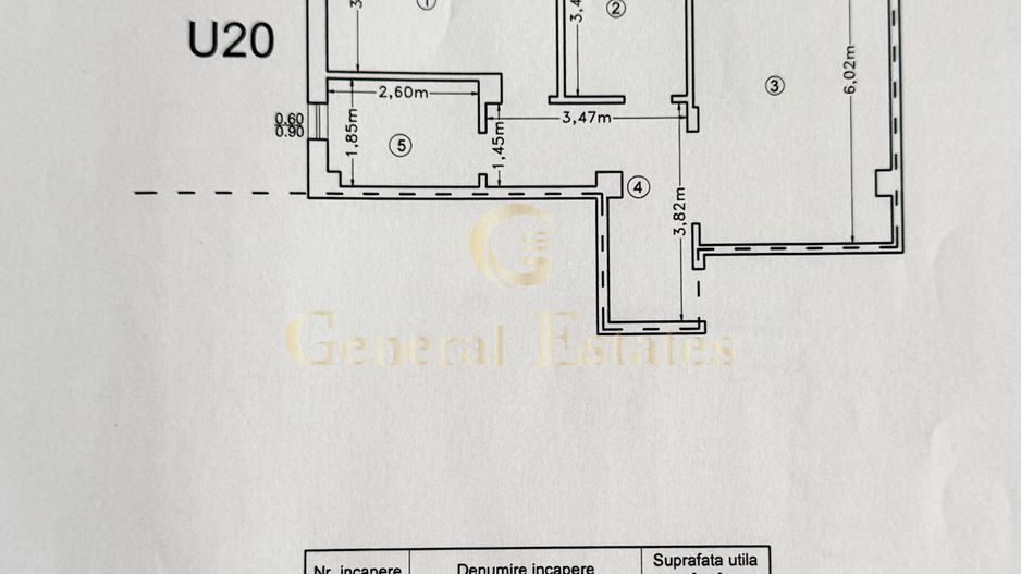 Vânzare apartament cu 2 camere, 53 m.p. - Gata de intrare. - Poză 20