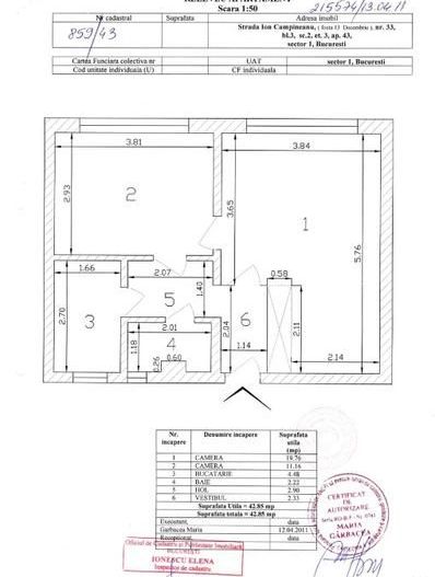 Apartament 2 camere de vânzare  |  Decomandat | Mobilat | Vedere Superbă - Poză 11