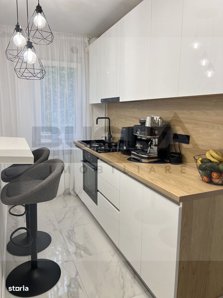 Apartament cochet de 2 camere, ultrafinisat, renovat complet, Manastur - Poză 2