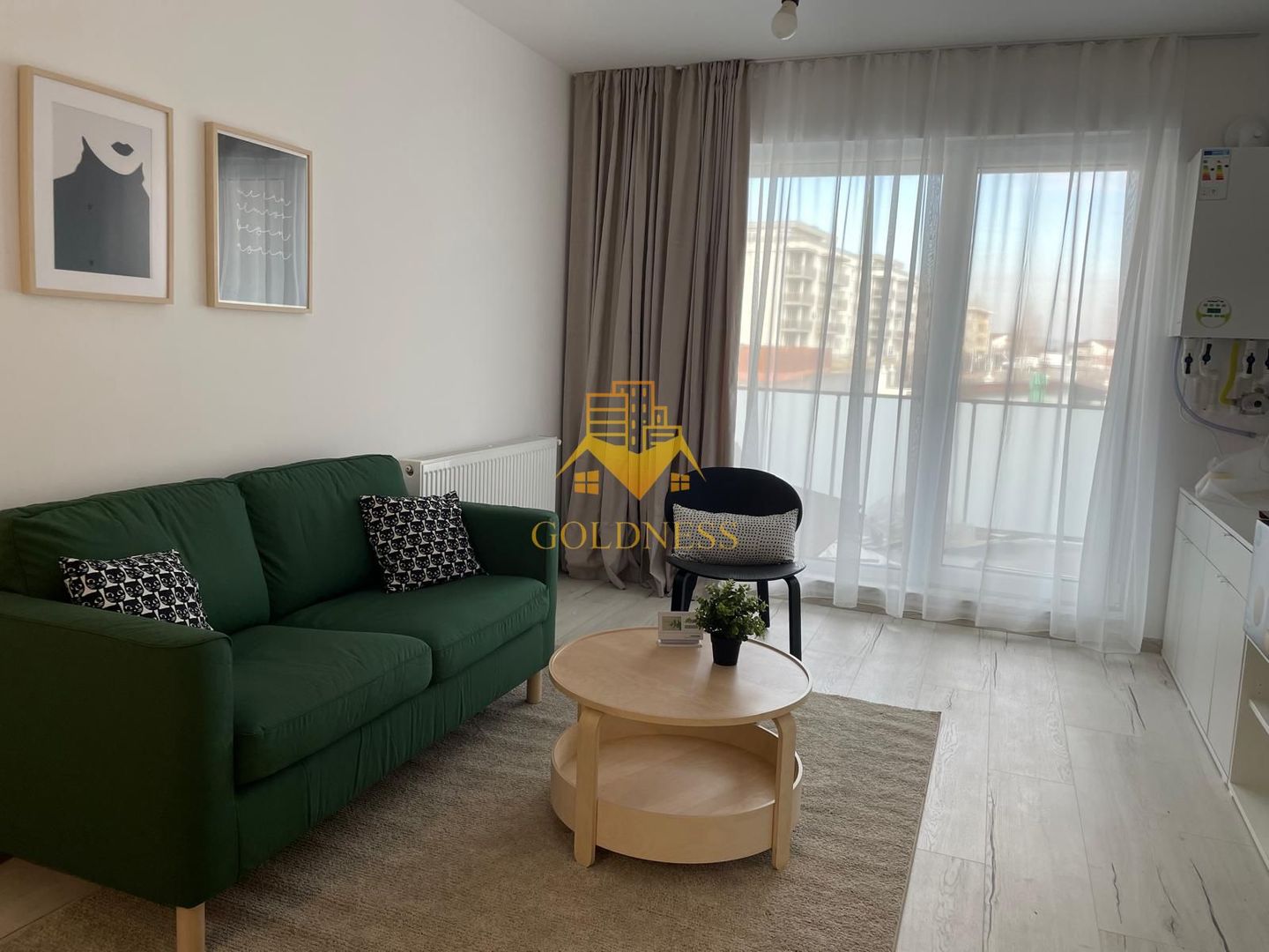 2 camere, semidecomandat, Modern, Parcare, Grand Hill, Cart. Buna Ziua - Poză 4