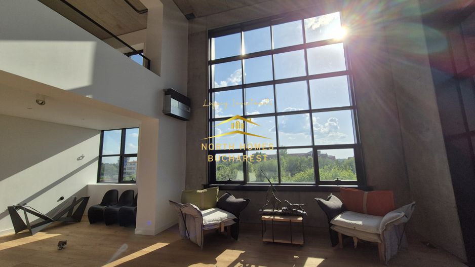 Loft 4 camere, 2 dormitoare si birou, 3 bai, terasa - Zona Floreasca - Poză 3