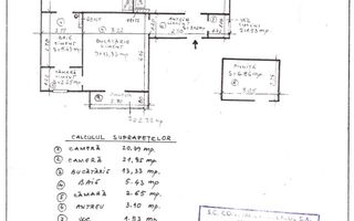 De Vanzare Apartament in Gheorgheni, Cluj-Napoca - Ideal pentru Locuit! - Schiță 33