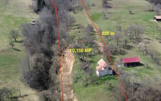 TEREN 11.500 MP + CASA AUTHENTICA ÎN BRAN – ȘIMON | VEDERE BUCEGI - Poză 1