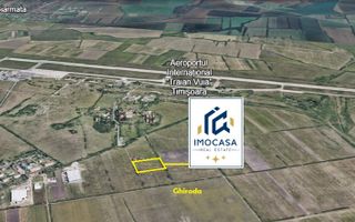 De vanzare Teren Industrial Aeroport Timisoara, PUZ 11.502 mp, Ghiroda - Poză 1