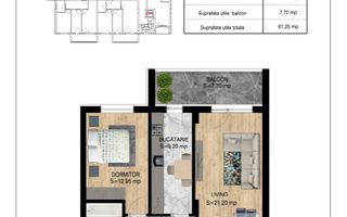 APARTAMENT 2 CAMERE/ TITAN/ PALLADY/ FINISAJE PREMIUM - Poză 2