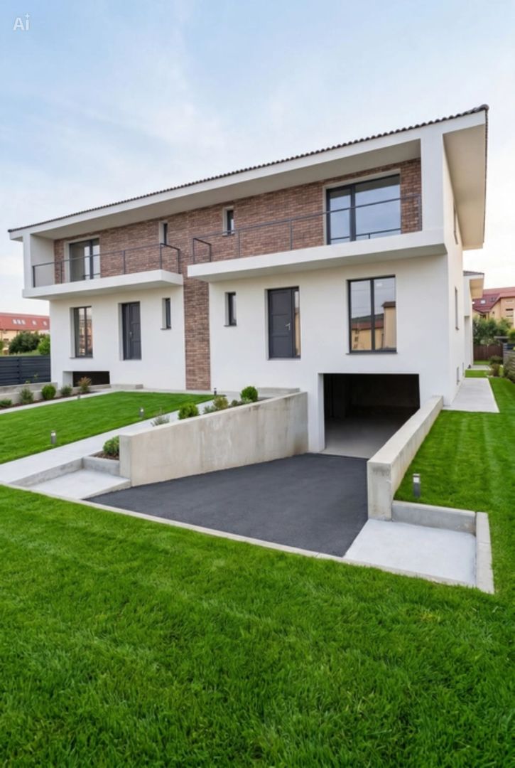 Duplex semifinisat, zona Stadionului de Fotbal, Florești - Poză 3
