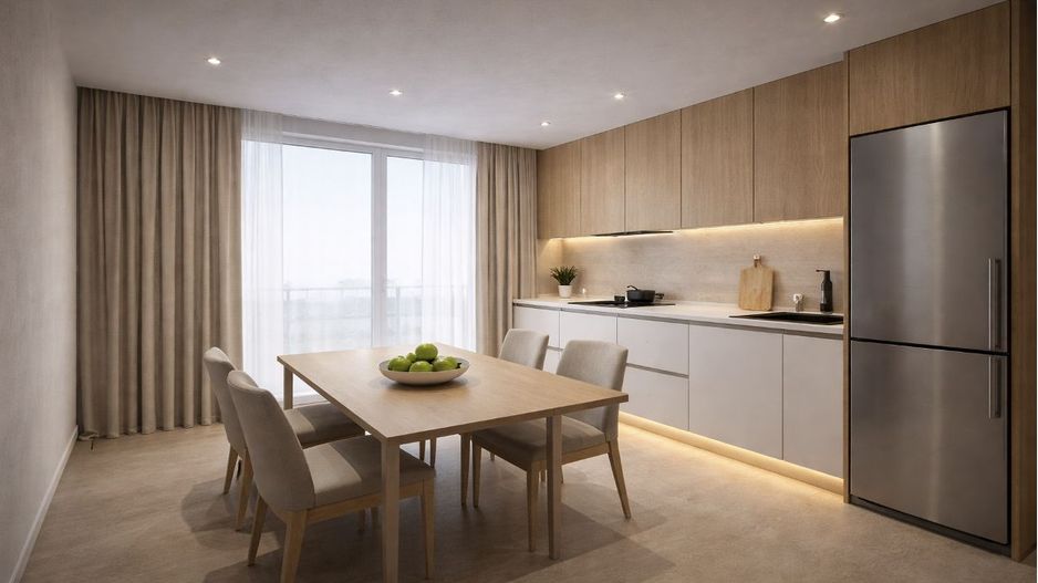 Tomis Nord -  Vanzare apartament decomandat cu 3 camere, bloc nou. - Poză 5