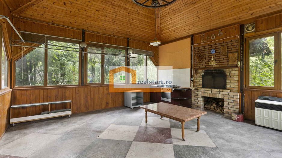 Vedere directa la Padure, 5000mp teren, Vila D+P+1E+M, semineu, foisor - Poză 41