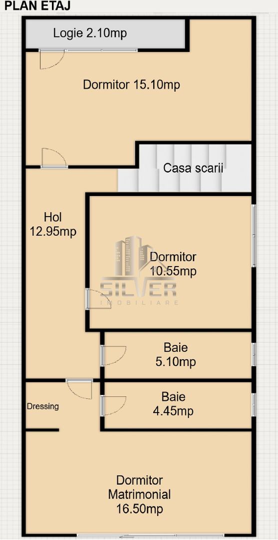 Casa moderna de tip Duplex cu Panorama asupra Clujului in cartier Iris - Poză 12
