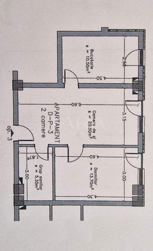 Apartament 2 Camere. Ultracentral. Eficient: amenajare 2 dormitoare. - Poză 8