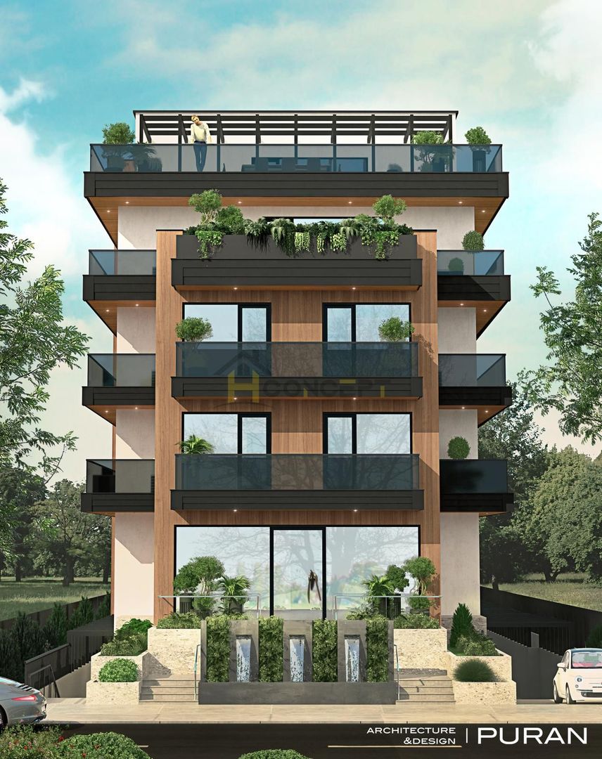 Apartament cu 3 camere, stradal, parcare subteran, vedere superba - Poză 4