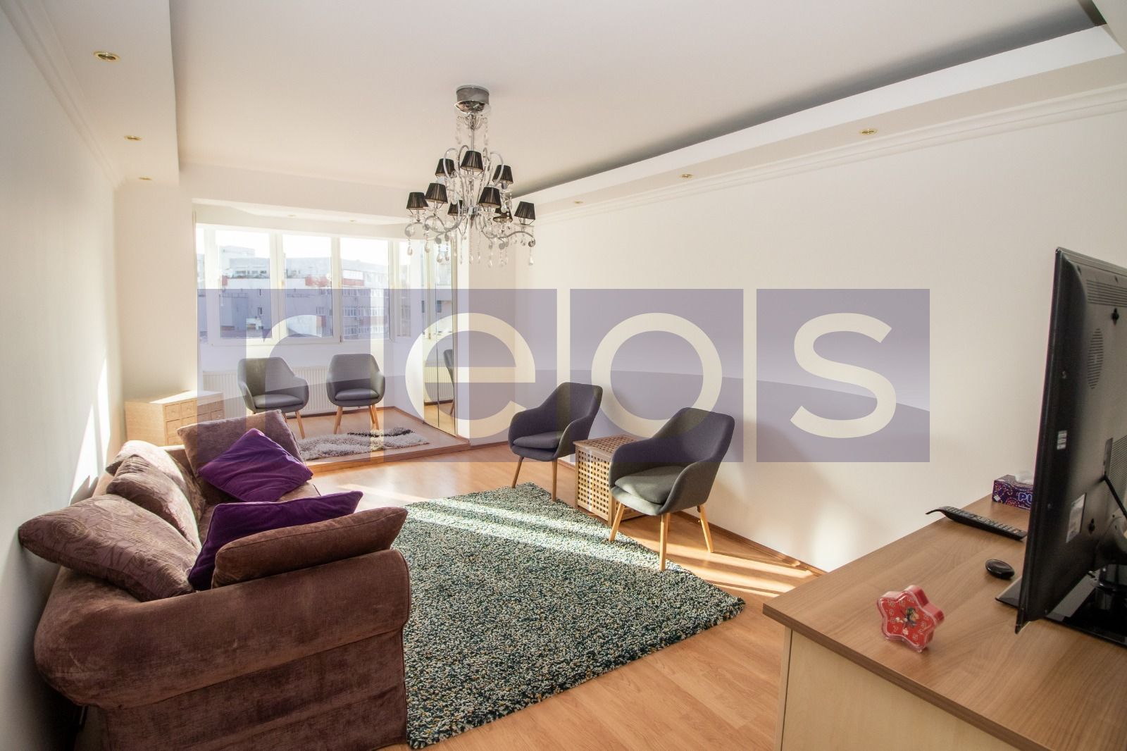 VANZARE 2 CAMERE | 55 MP | ETAJ 6/8 | MOBILAT & UTILAT | ZONA DOROBANTI - Poză 2