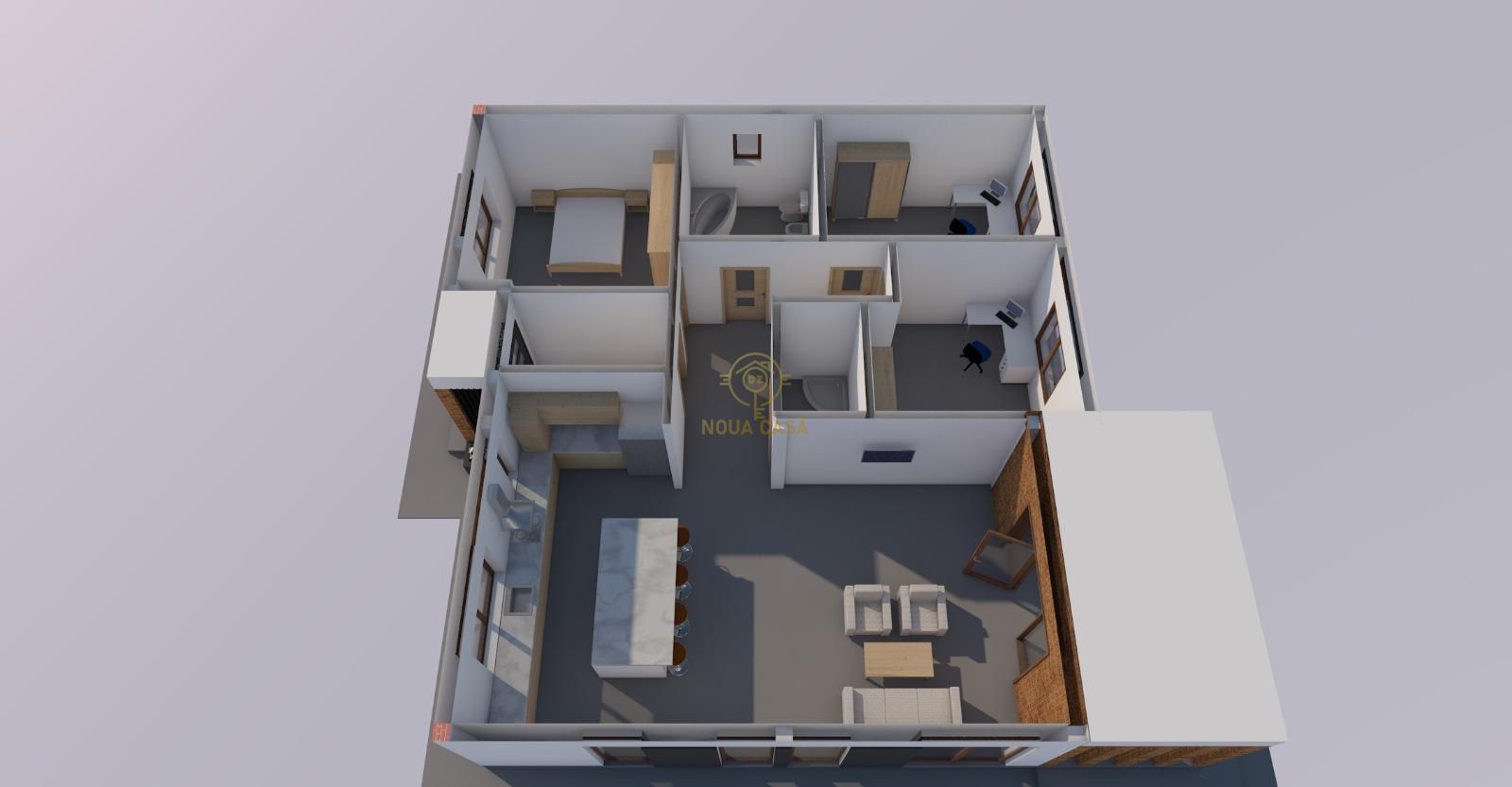 NOU!Complex rezidențial de case în stil mediteranean – Micro 16, SM - Poză 10