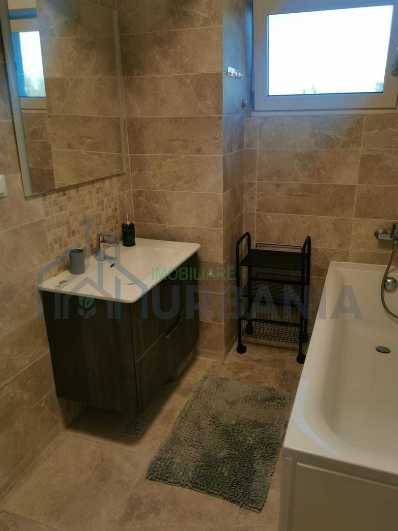 Apartament cu o cameră în Conest Vision, Iași - compartimentare living, dormit și spațiu de lucru - Poză 8