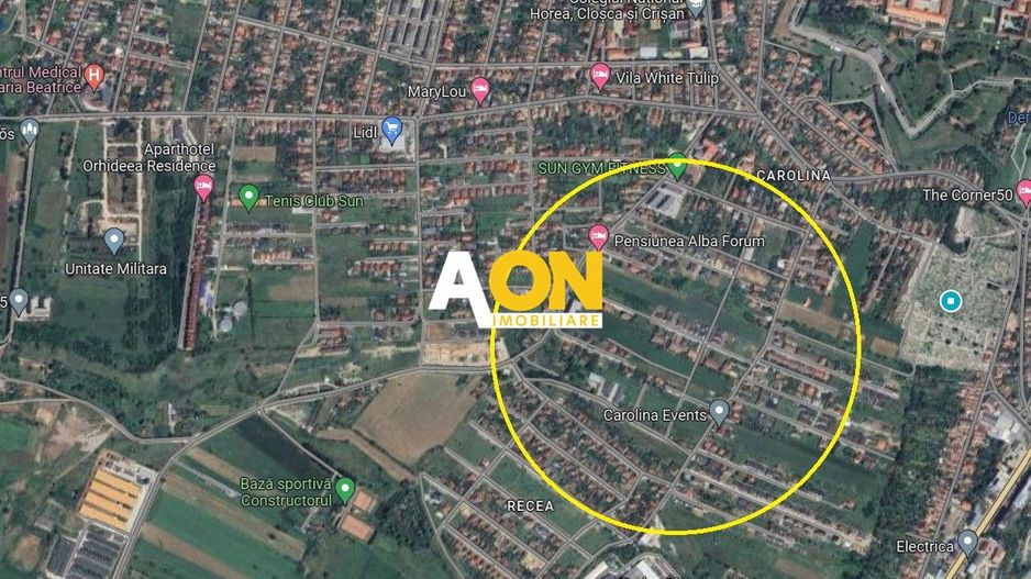 Teren intravilan, 943 mp, deschidere 34 mp, langa case, zona Cetate - Poză 1