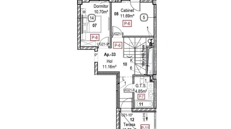 Vânzare, apartament, 4 camere, str. Tudor Vladimirescu, Râșcani - Poză 18