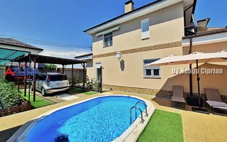 Vilă cu piscină și fotovoltaic, design Spania – Ștefănești zona Lidl - Poză 18