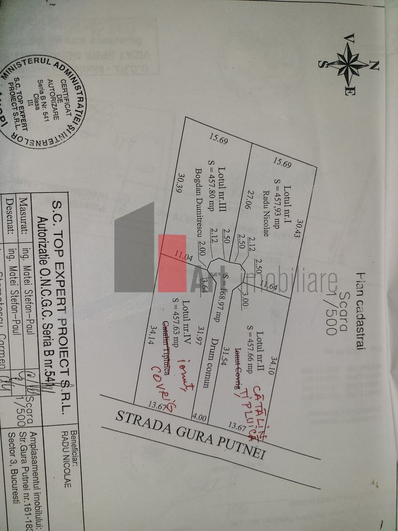 Teren intravilan Titan Parcul Teilor - Schiță 5