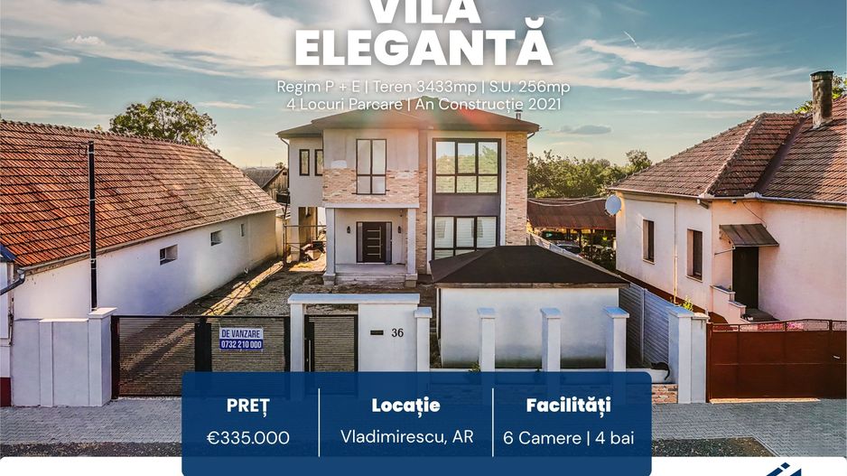 Vila P+E Eleganta, Confort S. Generos pt familie ta, Vladimirescu Arad - Poză 38