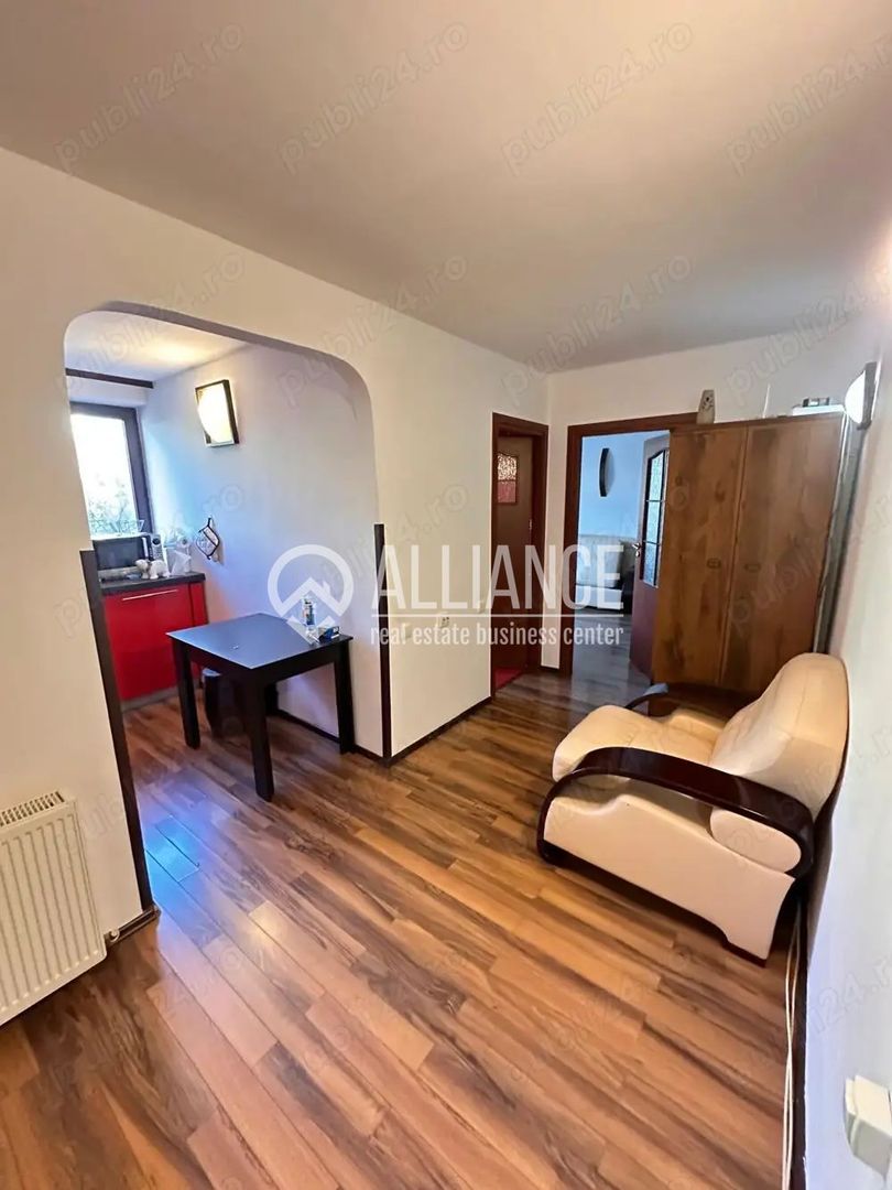 Central (cod04)-Apartament 3 camere mobilat utilat - Poză 1
