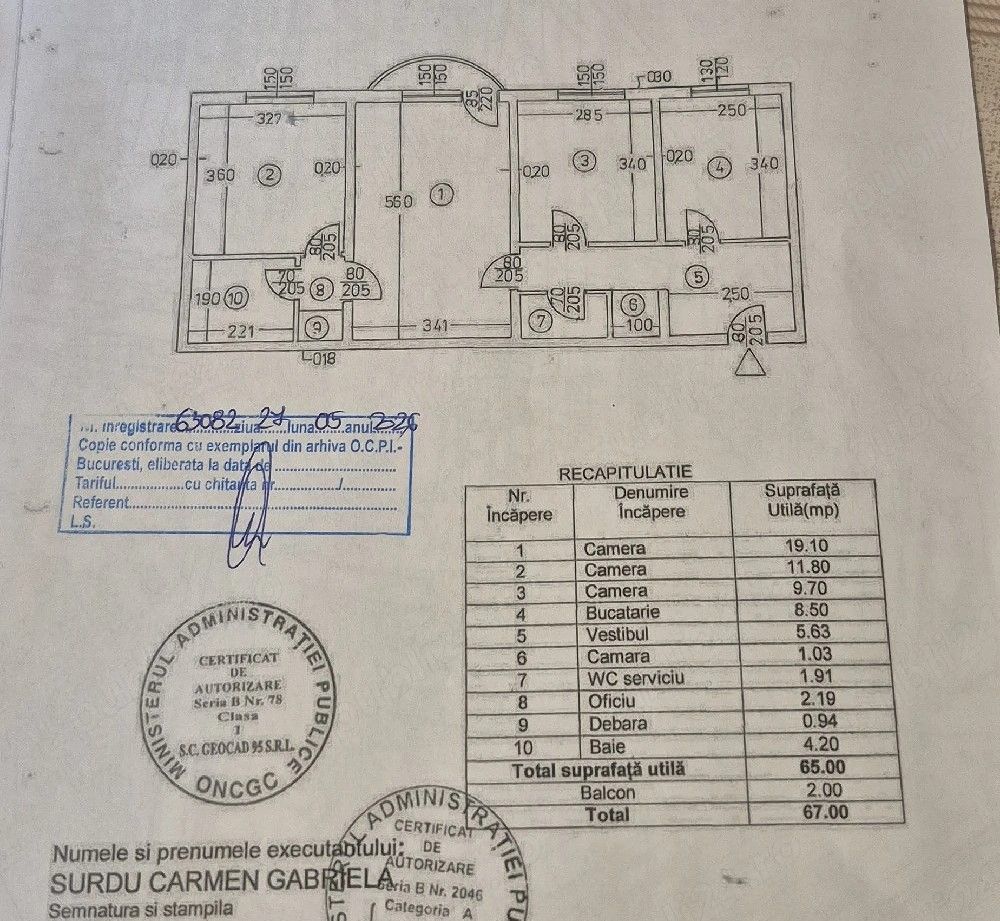 Apartament 3 camere zona 1 Decembrie 1918 - Auchan TItan - Poză 8