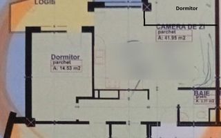 Apartament 4 camere, parcare inclusa, etaj intermediar, Gheorgheni - Schiță 9