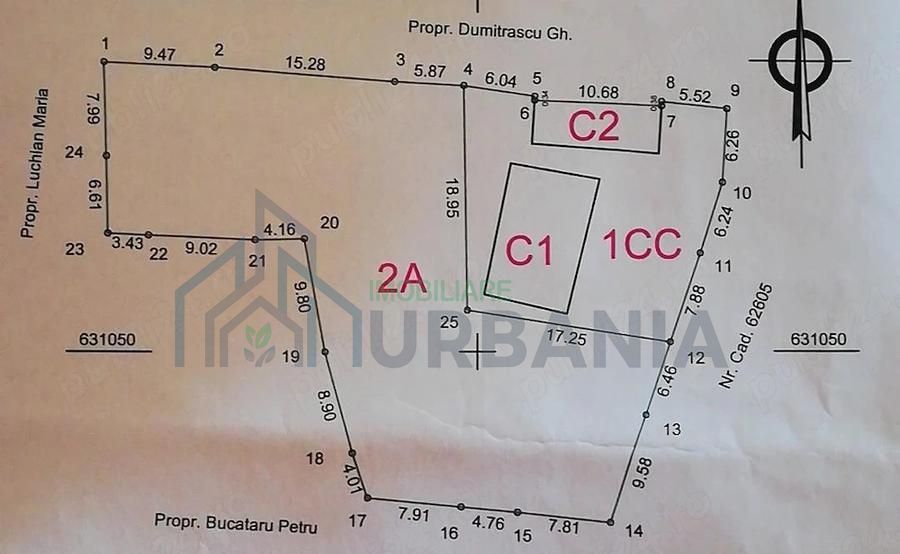 Teren de 1304 mp în Păușești, comuna Dumești, județul Iași – deschidere 36 ml, utilități la poartă - Poză 1