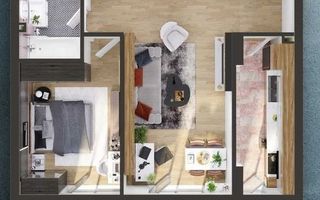 Apartament 2 camere – Iris, zona Auchan - Poză 2