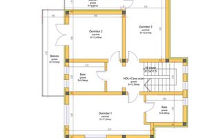 Casa individuala, 5 camere,119mp, Teren 500mp, Jucu de Mijloc, Panemar - Poză 3