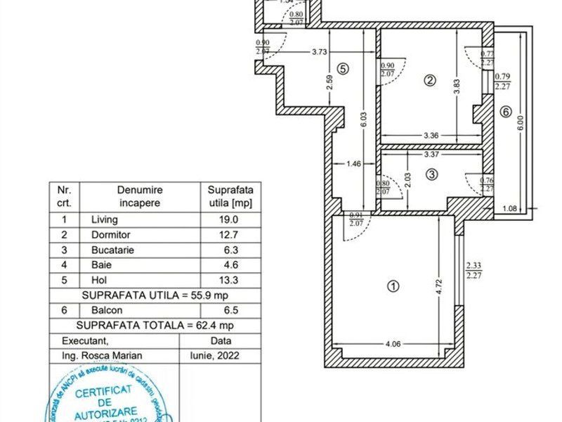 NOU Apartament 2camere - Poză 19