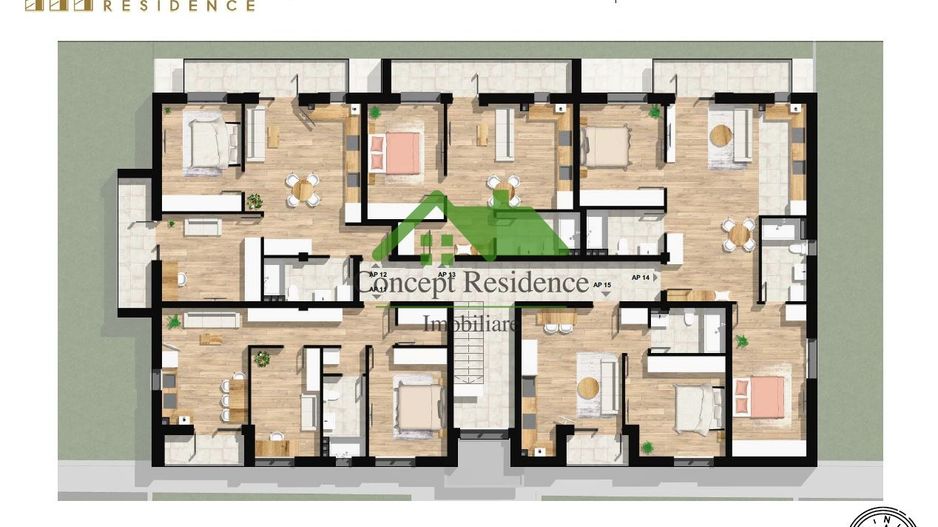 Comision 0%! Apartament 2 camere bloc nou, etaj 1,Oltului - Poză 7