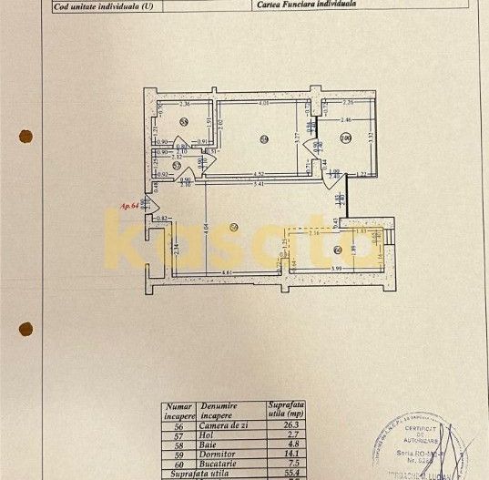 Apartament 2 camere | Aviatiei | Atlas Residence | mobilat - Poză 13