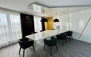 Penthouse Herastrau 116 terasa,mobilat si utilat loc de parcare si boxa subteran - Poză 10