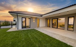 Casa pe parter, cu priveliste panoramica partial finisata - Poză 1