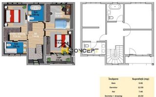 Promotie Casa Eficienta Energetic Finalizata Berceni 10 min de metrou - Poză 4