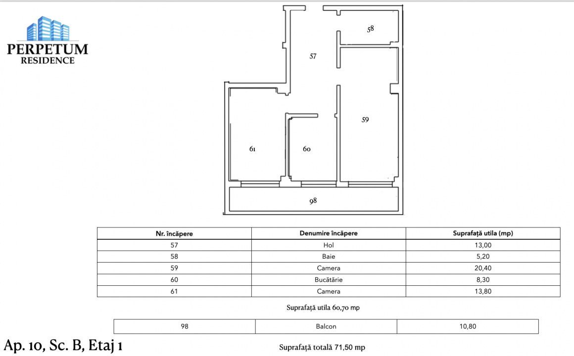 Tomis Nord - Vanzare apartament decomandat cu 2 camere,  bloc nou. - Poză 4