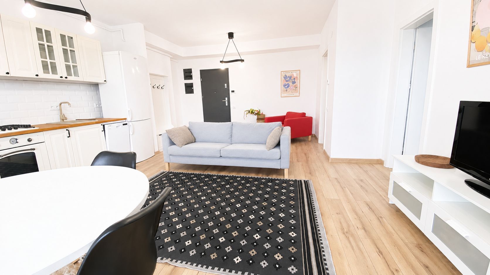 Chirie apartament 2 camere - zona de Vest - 51mp+terasa, Sibiu - Poză 1