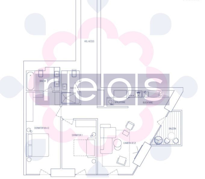 VANZARE 3 CAMERE || ONE VERDI PARK || ETAJ SUPERIOR - Poză 10