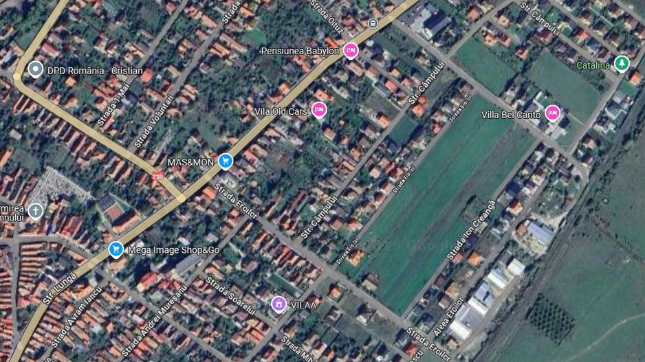 Cristian-zona str Eroilor front 34m, intravilan, 730mp - Poză 11