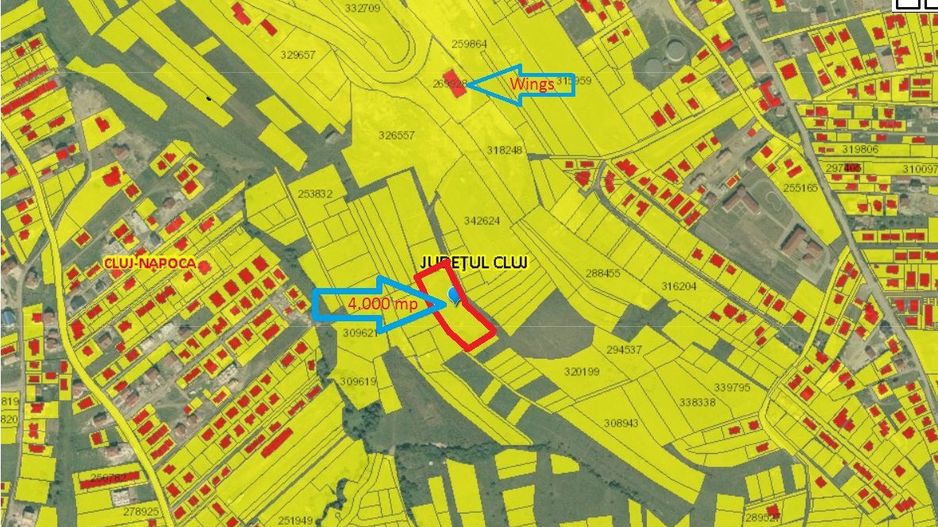 Teren construibil 4.000 mp, strada Frunzișului, lângă Wings - Poză 5