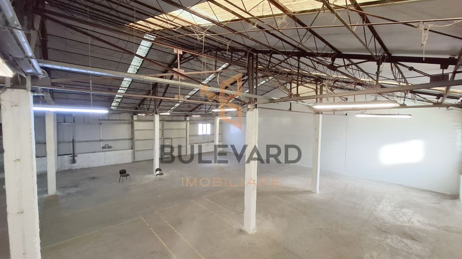 Hala / Spatiu industrial de inchiriat + 30 mp birou +10 parcari - Poză 4